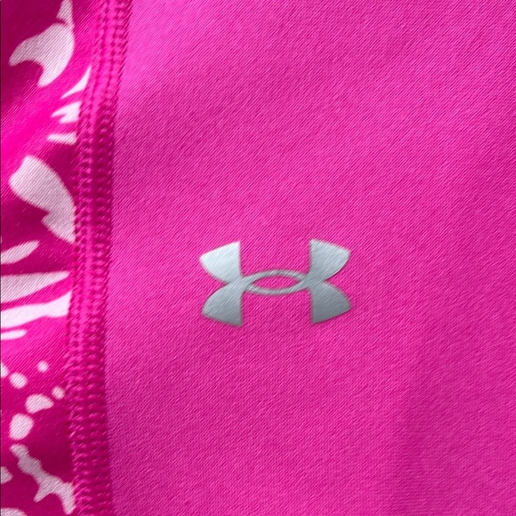 Under Armour Hot Pink Patterned Leggings - Picture 5 of 12